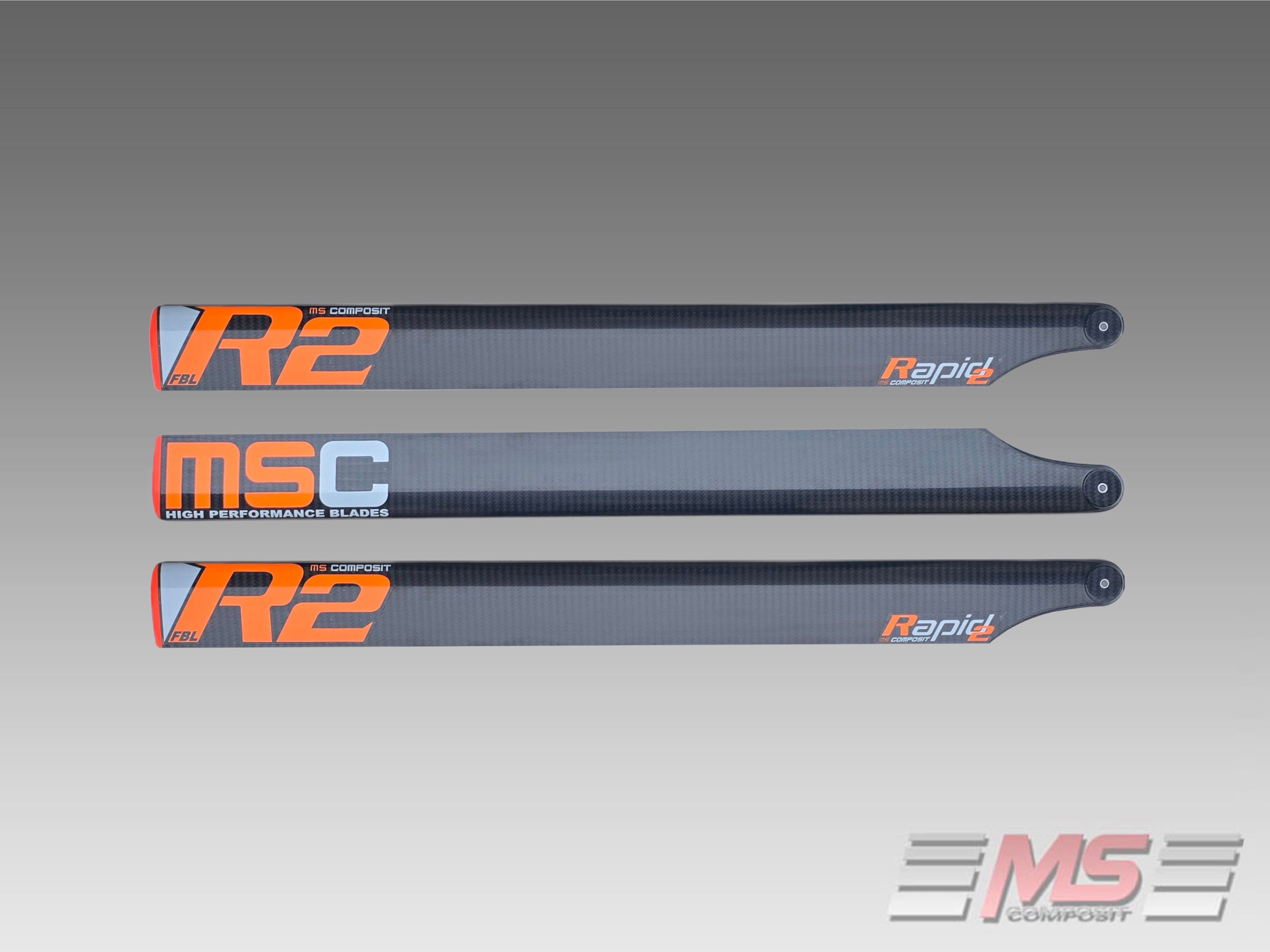 CFC main blades 71,5 cm/12/5 - RAPID2 FBL - 3blade