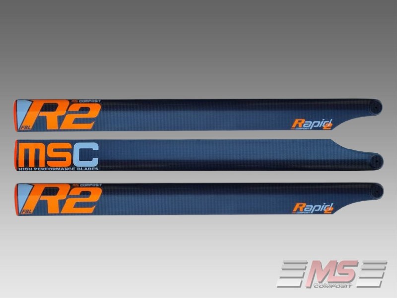 CFC main blades 60,5 cm/12/4 - RAPID2 FBL - 3blade