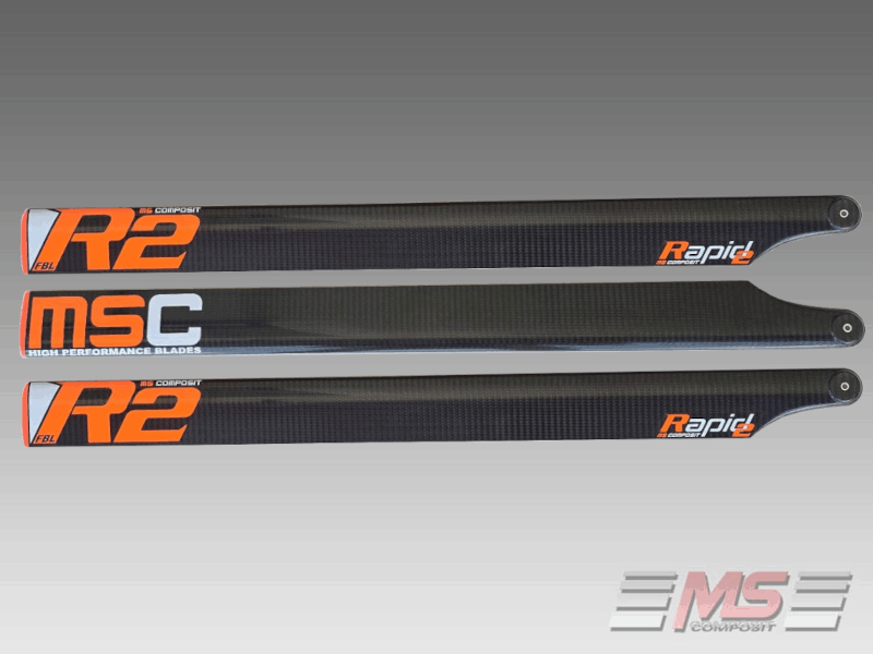 CFC main blades 80 cm/12/5 - RAPID2 FBL - 3blade